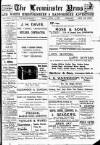 Leominster News and North West Herefordshire & Radnorshire Advertiser Friday 03 April 1903 Page 1
