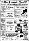 Leominster News and North West Herefordshire & Radnorshire Advertiser Friday 26 August 1904 Page 1