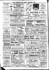 Leominster News and North West Herefordshire & Radnorshire Advertiser Friday 27 November 1908 Page 4