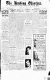 Reading Observer Saturday 21 January 1922 Page 1