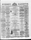 Surrey Gazette Tuesday 08 January 1878 Page 1