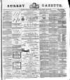 Surrey Gazette Friday 17 May 1878 Page 1