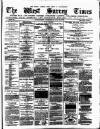 Surrey Gazette Saturday 26 April 1879 Page 1