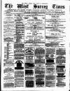 Surrey Gazette Saturday 30 August 1879 Page 1