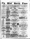 Surrey Gazette Saturday 25 October 1879 Page 1