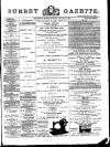 Surrey Gazette Monday 07 January 1889 Page 1