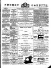 Surrey Gazette Tuesday 29 January 1889 Page 1
