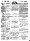 Surrey Gazette Saturday 14 December 1889 Page 1