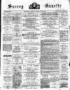 Surrey Gazette Tuesday 24 July 1900 Page 1
