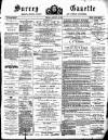Surrey Gazette Friday 10 August 1900 Page 1