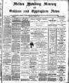 Melton Mowbray Mercury and Oakham and Uppingham News Thursday 25 August 1887 Page 1
