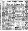 Melton Mowbray Mercury and Oakham and Uppingham News Thursday 23 January 1890 Page 1