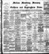 Melton Mowbray Mercury and Oakham and Uppingham News Thursday 29 September 1892 Page 1