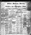 Melton Mowbray Mercury and Oakham and Uppingham News Thursday 05 January 1893 Page 1