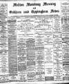 Melton Mowbray Mercury and Oakham and Uppingham News Thursday 22 November 1894 Page 1