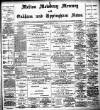 Melton Mowbray Mercury and Oakham and Uppingham News Thursday 07 February 1901 Page 1