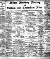 Melton Mowbray Mercury and Oakham and Uppingham News Thursday 21 May 1903 Page 1