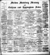 Melton Mowbray Mercury and Oakham and Uppingham News Thursday 11 June 1903 Page 1