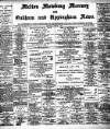Melton Mowbray Mercury and Oakham and Uppingham News Thursday 01 October 1903 Page 1