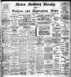 Melton Mowbray Mercury and Oakham and Uppingham News Thursday 05 October 1911 Page 1
