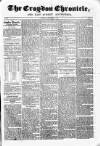 Croydon Chronicle and East Surrey Advertiser Saturday 08 September 1855 Page 1
