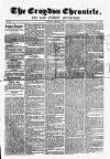 Croydon Chronicle and East Surrey Advertiser Saturday 01 December 1855 Page 1