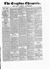 Croydon Chronicle and East Surrey Advertiser Saturday 23 February 1856 Page 1