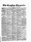 Croydon Chronicle and East Surrey Advertiser Saturday 01 March 1856 Page 1