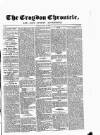 Croydon Chronicle and East Surrey Advertiser Saturday 12 April 1856 Page 1