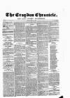 Croydon Chronicle and East Surrey Advertiser Saturday 10 May 1856 Page 1