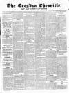 Croydon Chronicle and East Surrey Advertiser Saturday 15 November 1856 Page 1