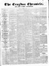 Croydon Chronicle and East Surrey Advertiser Saturday 22 November 1856 Page 1