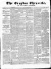 Croydon Chronicle and East Surrey Advertiser Saturday 14 March 1857 Page 1