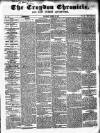 Croydon Chronicle and East Surrey Advertiser Saturday 10 October 1857 Page 1