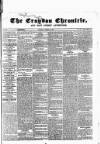 Croydon Chronicle and East Surrey Advertiser Saturday 23 January 1858 Page 1