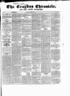 Croydon Chronicle and East Surrey Advertiser Saturday 06 March 1858 Page 1