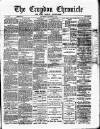Croydon Chronicle and East Surrey Advertiser Saturday 24 October 1885 Page 1