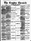 Croydon Chronicle and East Surrey Advertiser Saturday 16 January 1886 Page 1