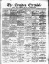 Croydon Chronicle and East Surrey Advertiser Saturday 01 January 1887 Page 1