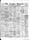 Croydon Chronicle and East Surrey Advertiser Saturday 16 November 1895 Page 1