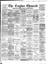 Croydon Chronicle and East Surrey Advertiser Saturday 30 November 1895 Page 1