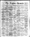 Croydon Chronicle and East Surrey Advertiser Saturday 01 August 1896 Page 1