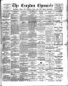 Croydon Chronicle and East Surrey Advertiser Saturday 19 February 1898 Page 1