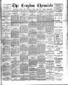 Croydon Chronicle and East Surrey Advertiser Saturday 12 March 1898 Page 1