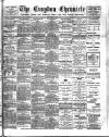 Croydon Chronicle and East Surrey Advertiser Saturday 28 May 1898 Page 1