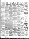 Croydon Chronicle and East Surrey Advertiser Saturday 25 March 1899 Page 1