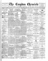 Croydon Chronicle and East Surrey Advertiser Saturday 14 November 1903 Page 1