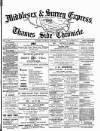 Middlesex & Surrey Express Saturday 16 October 1886 Page 1