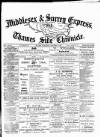 Middlesex & Surrey Express Saturday 30 October 1886 Page 1