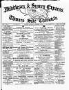 Middlesex & Surrey Express Saturday 04 December 1886 Page 1